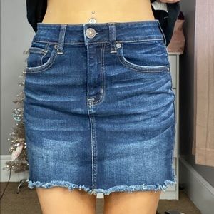 American Eagle Jean Mini Skirt
